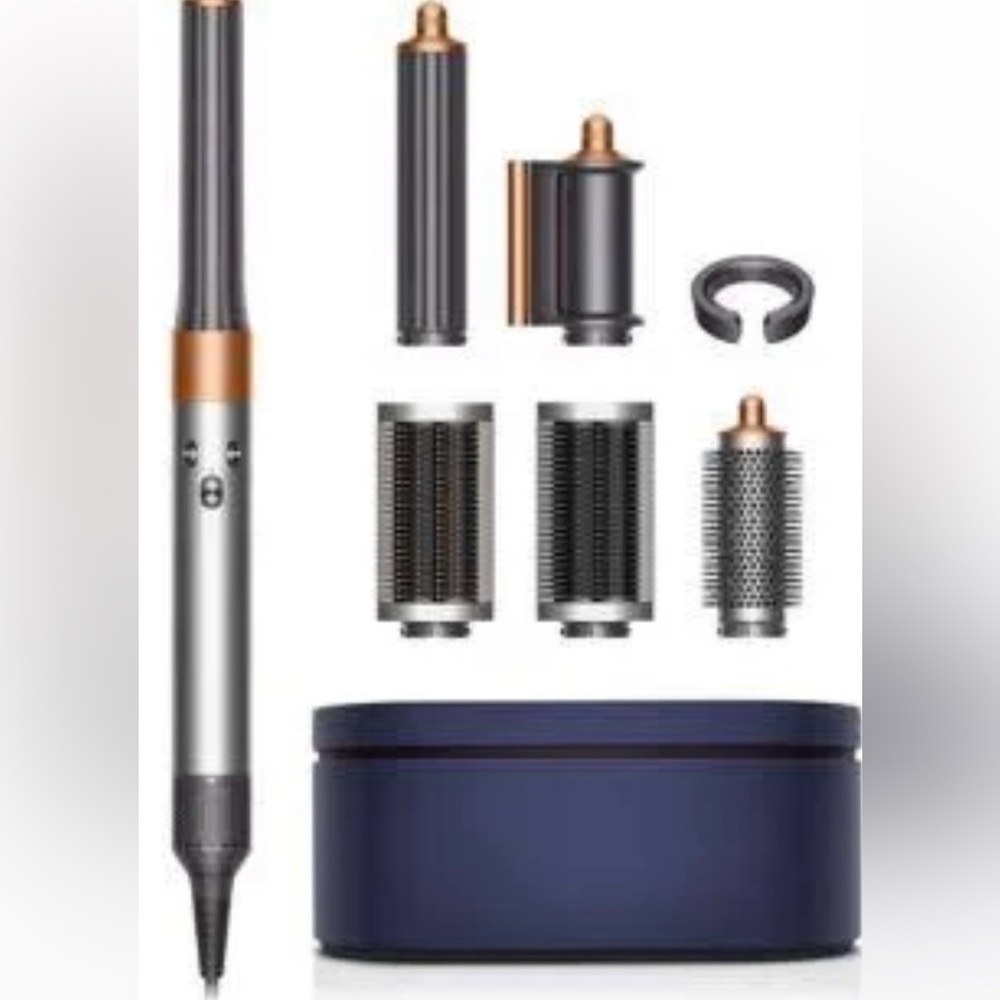 Dyson Hair Tool Set - Silver and Blue